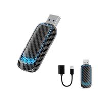 Wireless Carplay Adapter,2 in 1 Wireless Carplay for iOS and Android Auto,Converts Wired to Wireless Carplay Dongle for Wireless Control Plug & Play Carplay Fit for Cars from 2016 & for iOS 10+