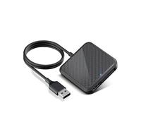 Wireless Carplay Adapter, Android Auto Wireless Adapter 2025 Carplay, Plug and Play, Convert Wired to Wireless Supports Car Original Control, Mini Car Play Box for Cars