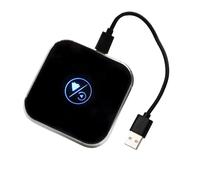 Wireless CarPlay Adapter for Apple iPhone,Converts Factory Wired to Wireless CarPlay Dongle Supports iOS 10+/Android 11+ with USB A/C Port,Plug and Play