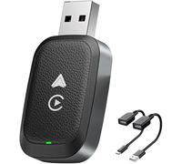 Wireless CarPlay Adapter for Audi Q5 2008 2009-2023 2024 2025 2026 Compact Luxury SUV, Convert Wired to Wireless Car Play Adapter Connect Adapters 2 in 1 Plug & Play,B