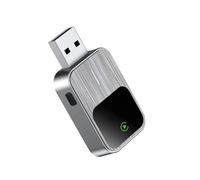 Wireless CarPlay Adapter for Audi Q7 2017 2018 2019 2020 2021 2022 2023 2024 2025 2026, Fast Auto-Connect, Upgrade from Wired CarPlay to Wireless 2-in-1 Converter,Silver