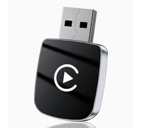 Wireless CarPlay Adapter for Cupra Born 2022-2025, Convert Wired to Wireless CarPlay Adapter Plug and Play, Fast Auto-Connect,Silver