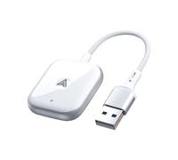 Wireless CarPlay Adapter for Lexus RC 2019 2020 2021 2022 2023 2024 2025, Converts Wired Carplay to Wireless, Bluetooth Auto Connect Wireless Adapter,White