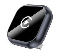 Wireless CarPlay Adapter for Ridgeline HR V Fit Insight Passport, USB Design Plug and Play Bluetooth Fast Connection Fast and Stable Car Accessories,B-Grey