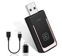 Wireless carplay adapter, Mini Car playy wireless adapter, Plug and play, Compatible avec les voitures fonctionnant sous iOS 10+ et Carplayy