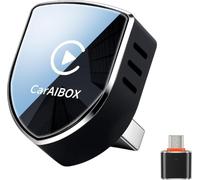 Wireless CarPlay Adapter UK 2026 Chip Upgraded, Compatible with iPhone iOS 10+ & Android 11+, Effortlessly Convert Wired to Wireless CarPlay, Auto-Connect, Never Replug