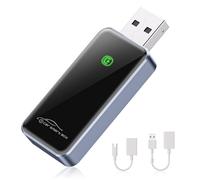 Wireless CarPlay Adapter UK for iPhone, Car play Wireless Adapter Dongle, Converts Wired CarPlay to Wireless, Plug & Play 2025 Upgraded Car Play Compatible with Cars from 2017 & for iPhone iOS 10+