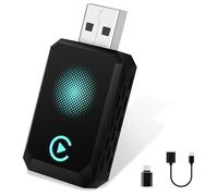 Wireless CarPlay Adapter UK for iPhone,Convert Wired to Wireless CarPlay,Plug and Play, Suitable for post-2016 cars，Compatible with iPhone iOS 10+