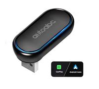 Wireless CarPlay/Android Auto Adapter Mini Plug and Play 360 ° Rotation Multicolour USB Dongle for OEM Wired CarPlay/Android Auto After 2016 Cars,Convert Wired to Wireless Keep OEM Car Function