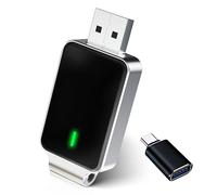 Wireless CarPlay & Android Auto Adapter - Upgraded 2026 Wired to Wireless - Plug & Play Mini Dongle with USB-A & USB-C, Auto Connect, Fast & Stable 5GHz Connection by Faramo