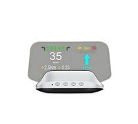 Wireless carPlay android auto display Car HUD GPS Navigation OBD2 Speedometer HD Display Brake Test Clear Fault