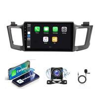 Wireless CarPlay & Android Auto Head Unit Compatible With RAV4 | 15 Touchscreen GPS Navigation with 4G LTE WiFi, Bluetooth, Backup Camera & Plug Play Installation