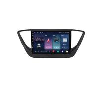Wireless Carplay Android Auto Screen for Hyundai Solaris 2 Verna 2017-2020 Mirror Link, Live Navigation, Touchscreen, Bluetooth Music Video Player, 4 Core 4G+64G