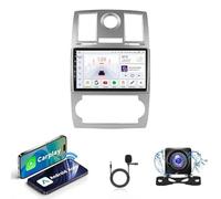 Wireless CarPlay & Android Auto Stereo Compatible With Chrysler 300C 2004-2008 | Touchscreen 15 Navigation with GPS, 4G & WiFi, Bluetooth, Backup Camera | Plug & Play