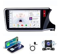 Wireless CarPlay & Android Auto Stereo Compatible With Honda City Grace 2014-2017 | Touchscreen Android 15 Navigation with GPS, 4G & WiFi, Bluetooth, Backup Camera | Plug & Play