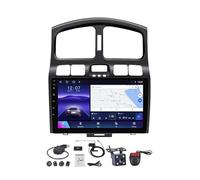 Wireless CarPlay Android Auto Stereo for Hyundai Santa Fe SM 2000-2012, 9" Android 12 Touch Screen, Bluetooth, GPS Navigation, FM/AM, 4G WiFi, DSP, Backup Camera
