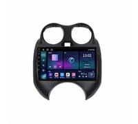 Wireless Carplay Android Car Stereo for Nissan March MICRA 2010-2015 Hd Touch Screen, Wireless Apple Carplay Screen for Car, Gps Navigation Bluetooth, 8 Core 8G+256G