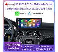 Wireless Carplay Linux Touch Screen for Mercedes Benz A B Class CLA GLA W176 W246 2013-2015 NTG4.5 Android Auto Radio Multimedia 12.3 B class RHD