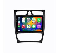 Wireless Carplay Screen for Mercedes Benz C 2000-2005 Hd Touch Screen, Wireless A-Pple Carplay for Car, Gps Navigation Bluetooth Fm Radio, Dash Cam &, 4 Core 4G+64G