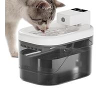 Wireless Cat Fountain | 2L Rechargeable Pet Drinking Bottle with Motion Sensor, Large Capacity Water Dispenser for Cats, Weekend, Travel, Indoor, Patio, Home, Living Room, Holiday