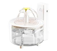 Wireless Cat Water Fountain, 53Oz/1.5L Feeder, 5.91x7.09 Inches Quiet Motion Sensor Bowl with Large Capacity, Indoor Puppy Equipment, Dog Supplies with Easy Setup, Pet Tools for Hydration and Comfort