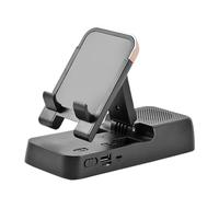 Wireless Cell Phone Holder - Easy Charging Cell Phone Holder with Speaker, Stable Holder, Non-Slip Mobile Phone Holder, Folding Cell Phone Holder