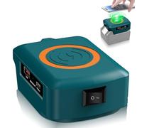 Wireless Charger Adapter with USB Charging Socket for Makita 18v Lithium-ion Battery