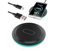 Wireless Charger Fast Charging Pad 15W, Widely Compatible for i-Phone 14/13/12/11/SE/XR, Google Pixel 8/8 Pro/7a/7/7 Pro/6/6 Pro/5/4/4XL, Sam-sung Galaxy S24 /S24 +/S23/S22/S21/S20/S10