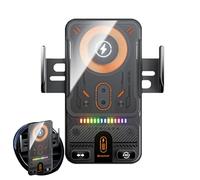 Wireless Charger for Car | 15W Fast Charging Air Vent Cradles - Auto Clamping Phone Holders | for Daily Commuting Music Control Long Distance Travel Family Vacation Weekend Getaway