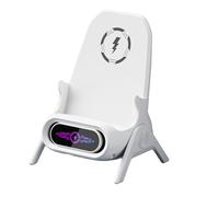 Wireless Charger - Magnetic Phone Dock, Tablet Stand Holder | 15w Fast Charging, Living Room Desk Accessory, Gadget Table Table by del ca