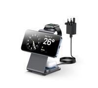 Wireless Charger,Magsafe 3 in 1 Wireless Charging Station,Aluminum Alloy Magnetic Wireless Charger for Apple Watch 10/9/8/7/6/5/4/3,Airpods Pro/3/2,Fast Magsafe Charger Stand for iPhone 16/15/14/13/12
