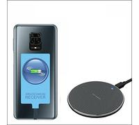 Wireless Charger PAD&External Receiver Compatible with Xiaomi Redmi Note 7 8 8T 9S 9 10S 10 Pro Max
