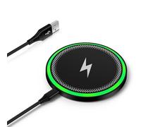 Wireless Charger Samsung Fast Charging Pad for Galaxy S25 Ultra/S25 Plus/S24 FE Ultra/S23/S22/S21/Z Flip Fold 6,15W Wireless Phone Charger Android Charging Mat Station for Google Pixel 9a 9 Pro XL 8a