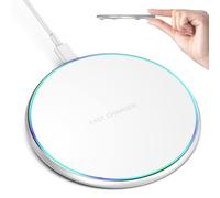 Wireless Charger, Wireless Charging Pad for iPhone 17/16/15/14/13/12/11 Pro/Pro Max/XS Max/XR/SE, Wireless Charging Mat Station for Samsung Galaxy S22/S21S20/S10/S9/Note10/9, AirPods 2/Pro