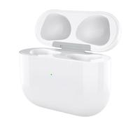 Wireless Charging Case Compatible with AirPod 3rd, Air Pods 3rd Gen Charger Cases Replacement with Bluetooth Pairing Sync Button, 600 Mah Built-in Battery, White, No Earbuds