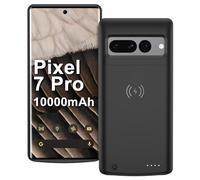 Wireless Charging Case for Google Pixel 7 Pro, Portable Rechargeable Battery Case High Capacity 10000mAh Qi Wireless Charging with Pixel 7 Pro Extended Battery Charger Case