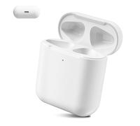 Wireless Charging Case Replacement Compatible with Air Pods 1st/2nd Gen, USB-C Port Charging Case, 550 mAh Air-pods Replacement Case with Bluetooth Button for Pairing(Type-C)