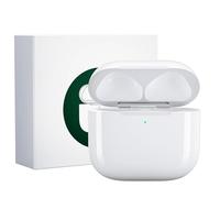 Wireless Charging Case Replacement Compatible with AirPods 4, Airpods 4 Charging Case with Bluetooth Button for Pairing, 450 mAh Airpods 4 Case Replacement
