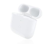 Wireless Charging Case Replacement with AirPods 3rd Gen, Only Compatible with AirPod 3rd Generation Charger Cases, with Blue-Tooth Pairing Sync Button & L-Port, White (No Earbuds)