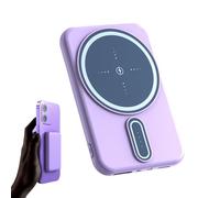 Wireless Charging Dock - Charging Pad, Compact Travel Pack | Fast Charge Powered Boost, 10000mAh Battery Backup Feature, Slim Device Solution Daily Commute, Weekend Getaway Charging