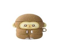 Wireless Charging Earphone Case Compatible with Airpods Pro/Pro2, Cute Animal Monkey Design Soft Silicone Full Body Protective Skin Cover, Kids Girls Women Cartoon Earbuds Accessories