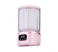 Wireless Charging for MINI Washing Machine, Portable for MINI Washing Machine 2L Capacity With 3000MAh, 15W Rapids Dehydration For Travel(pink)