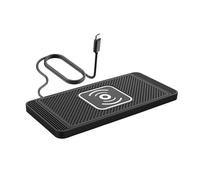 Wireless Charging Pad - Fast Wireless Car Charger Mount | Convenient Car Phone Mount Holder | Fast Charging Pad Suitable For On-the-Go Chargings, Dashboard Use, And Hands-Free Driving