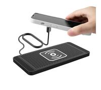 Wireless Charging Pad for Car | 15W Wireless Car Charger Pad Magnetic - Phone Charging Mat, Automatic Induction Car Phone Mount for Charging Smart Phones