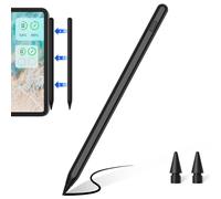 Wireless Charging Pencil 2nd Generation Black iPad Pencil with Palm Rejection Compatible with iPad 10/9/8, Mini 6, Air 5/4, Pro 11" 3/2/1,Pro 12.9" 6/5/4/3（Black）