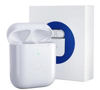 Wireless Charging Replacement Compatible with AirPods 1 and 2, Airpods Case with Bluetooth Button for Pairing, 700 mAh Airpod Charging Case Replacement (White)