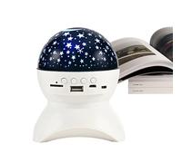 Wireless Charging Speaker - LED Night Light Projector, Colorful Speaker Lighting | Night Light Projector for Home, Kids Adults, Multifunction Lights, Cozy Atmosphere, Galaxy Lamp Room Decor