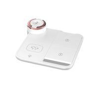 Wireless Charging Station - Magnetic Fast Stand, 4 In 1 Charger, 15W Power Dock Supporting Simultaneous Devices | Tablet Earbuds Smartphone Travel Office Desk Bedside Daily CharginGg Use