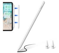 (Wireless Charging) Stylus Pen for iPad, Pad Pencil with Palm Rejection, Tilt Sensitivity, Magnetic Charge Pen for iPad Pro 11" 4/3/2/1, Pro 12.9" 6/5/4/3, Air 4/5, Mini