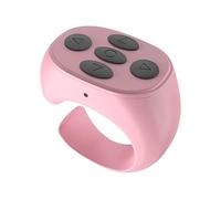 Wireless Clicker for Phone,Portable Wireless Button Clicker - Chargeable Remote for Lazy Lying Down Control Cell Phones